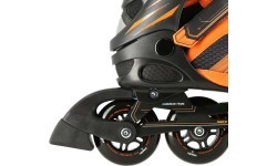 Melnas un oranžas skrituļslidas NILS Extreme NA14112 - NA14112 MELNAS-ORANŽAS SKRITUĻSLIDAS NILS EXTREME