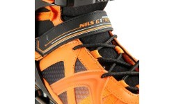 Черно-оранжевые роликовые коньки NILS Extreme NA14112 - NA14112 ЧЕРНО-ОРАНЖЕВЫЕ РОЛИКОВЫЕ КОНЬКИ NILS EXTREME