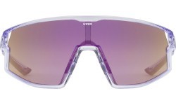 Uvex Sportstyle glasses clear purple / mirror lavender
