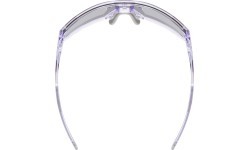 Brilles Uvex clear purple / mirror lavender
