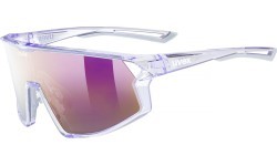 Brilles Uvex clear purple / mirror lavender