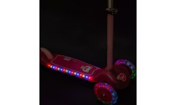 HLB001 РОЗОВЫЙ САМОКАТ NILS FUN