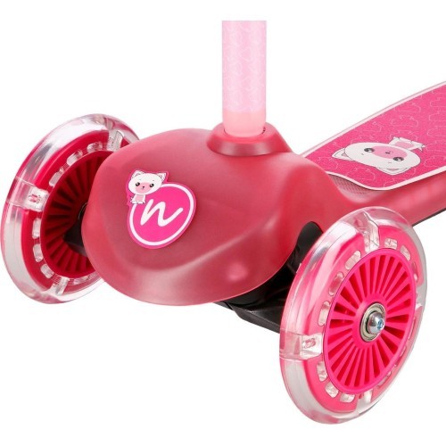 HLB001 РОЗОВЫЙ САМОКАТ NILS FUN