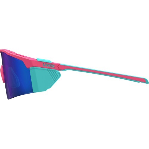 Glasses Uvex flowline glacier pink matt / mirror blue