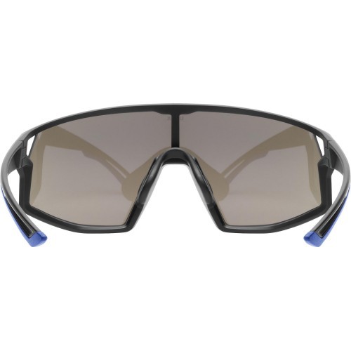 Akiniai Uvex skyryse black matt / mirror blue
