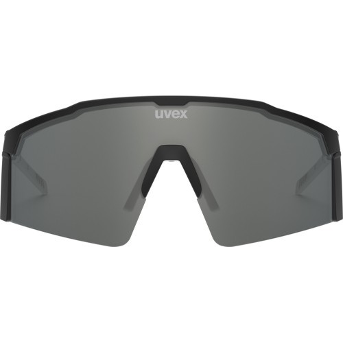 Glasses Uvex flowline glacier black matt / mirror silver