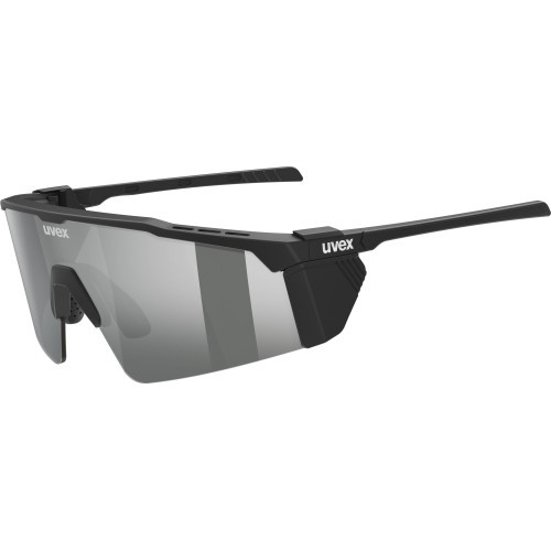 Glasses Uvex flowline glacier black matt / mirror silver