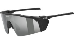 Glasses Uvex flowline glacier black matt / mirror silver