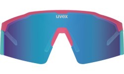 Glasses Uvex flowline glacier pink matt / mirror blue