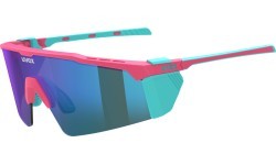 Glasses Uvex flowline glacier pink matt / mirror blue