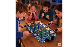 Piłkarzyki stołowe mini 50x30 cm stół do gry dla dzieci ECOTOYS