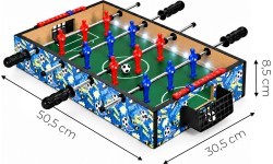 Piłkarzyki stołowe mini 50x30 cm stół do gry dla dzieci ECOTOYS