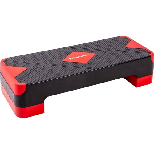 Aerobikas stepa platforma inSPORTline AS150 - Melna-sarkana