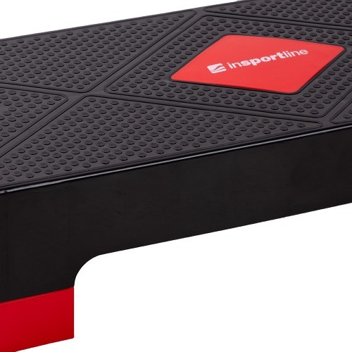 Aerobic Exercise Step Platform inSPORTline AS150 - Black-red