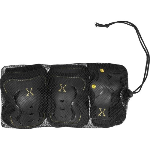 H320 PROTECTORS SET NILS EXTREME - Black/Yellow