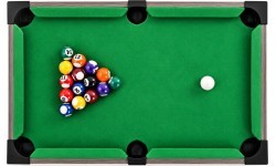 Stół do bilarda mini 50x30 cm zestaw do gry dla dzieci akcesoria ECOTOYS