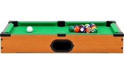 Stół do bilarda mini 50x30 cm zestaw do gry dla dzieci akcesoria ECOTOYS