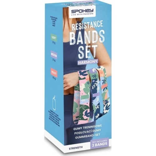 Zestaw gum fitness Spokey THE HARMONY BAND SET
