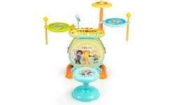 Percussion organ 2-in-1 karaoke microphone mp3 led