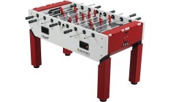 Ninestar ITSF Competition Soccer Table red/white