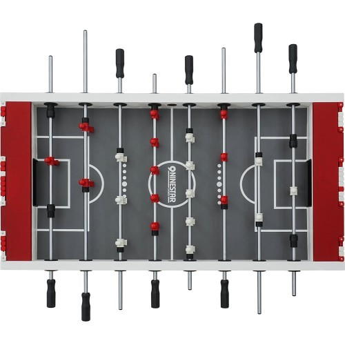 Ninestar ITSF Competition Soccer Table red/white
