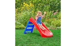 Palplay folding slide 4ft red/blue