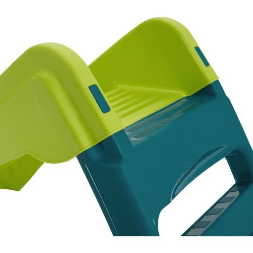Palplay folding slide 4ft lemon/blue