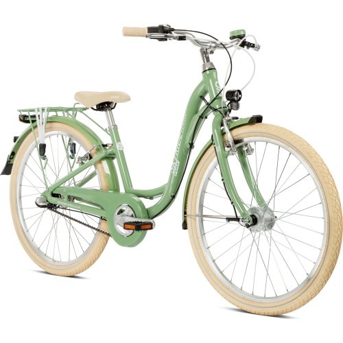 Dviratis PUKY Skyride 24-3 Classic Alu retro zaļš