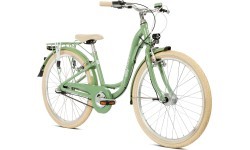 Dviratis PUKY Skyride 24-3 Classic Alu retro green