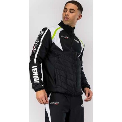 Venum x Bud Racing Vīriešu jaka - melna/balta/ļķīgi zaļa