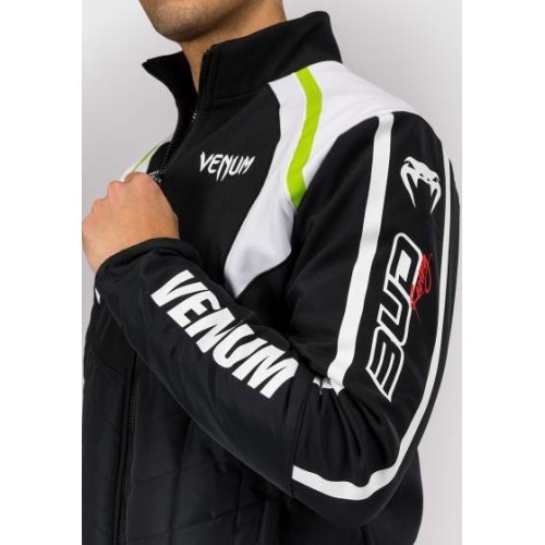 Venum x Bud Racing Vīriešu jaka - melna/balta/ļķīgi zaļa
