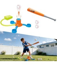 Children’s Baseball Set w/ Air-Powered Launcher inSPORTline TBS300