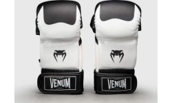 Venum Attack 2.0 Sparring Gloves - Black/White