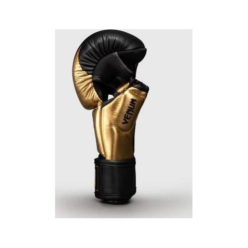 Venum Attack 2.0 Sparring Gloves Leather - Gold/Black