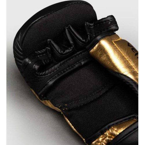 Venum Attack 2.0 Sparring Gloves Leather - Gold/Black