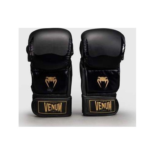 Venum Attack 2.0 Sparring Gloves Leather - Black/Gold