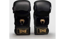 Venum Attack 2.0 Sparring Gloves Leather - Black/Gold