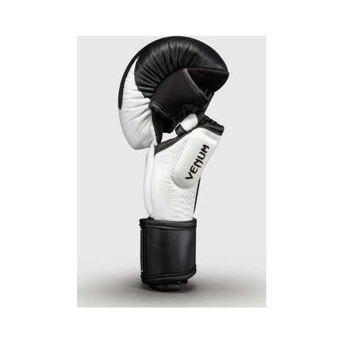 Venum Attack 2.0 Sparring Gloves Leather - Black/White