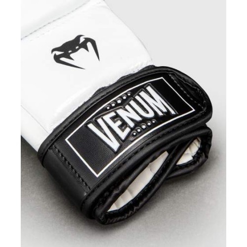 Venum Attack 2.0 Sparring Gloves Leather - Black/White