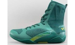 Venum Elite Neo Boxing Shoes - Green/ Neon Yellow