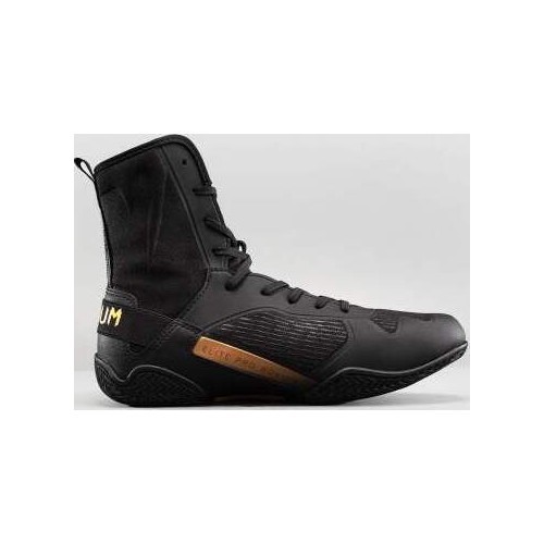 Venum Elite Neo Boxing Shoes - Black/Gold