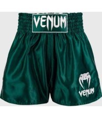 Venum Classic Muay Thai Shorts - Forest Green