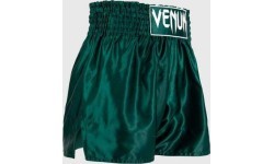 Venum Classic Muay Thai Shorts - Forest Green