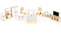Кукольный домик Ecotoys Emma Residence с мебелью