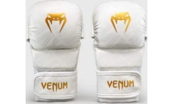 Venum Contender 1.5 XT 3D Sparring Gloves - White/Gold