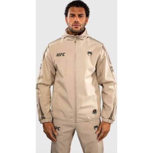 Venum UFC Unity by Venum Authentic Fight Week Men's Zip Hoodie - Sand