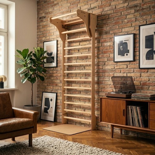Wall Bars inSPORTline Shapemar 240 x 90 cm w/ Pull-Up Bar