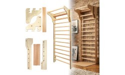 Wall Bars inSPORTline Shapemar 220 x 90 cm w/ Pull-Up Bar