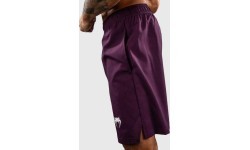 Venum Contender Training Shorts - Dark Purple/ White