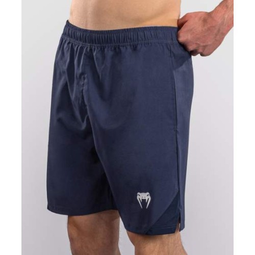 Venum Contender Training Shorts - Navy Blue/White